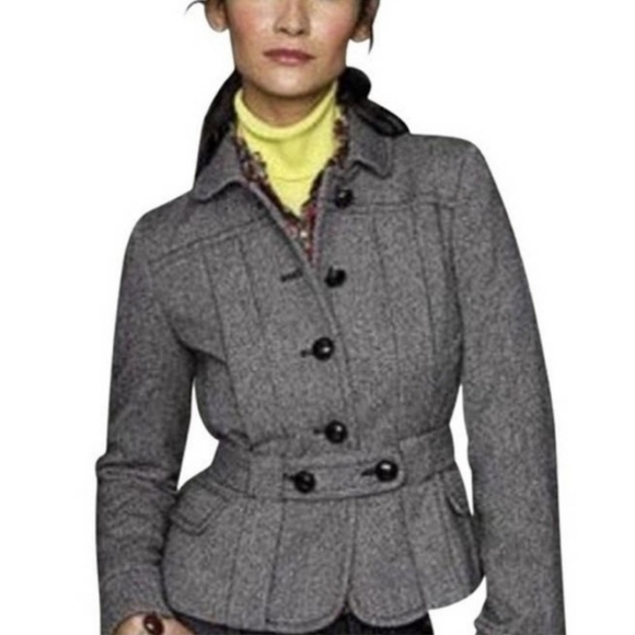 J. Crew Jackets & Blazers - J.crew Wool Norfolk Herringbone belk jacket.